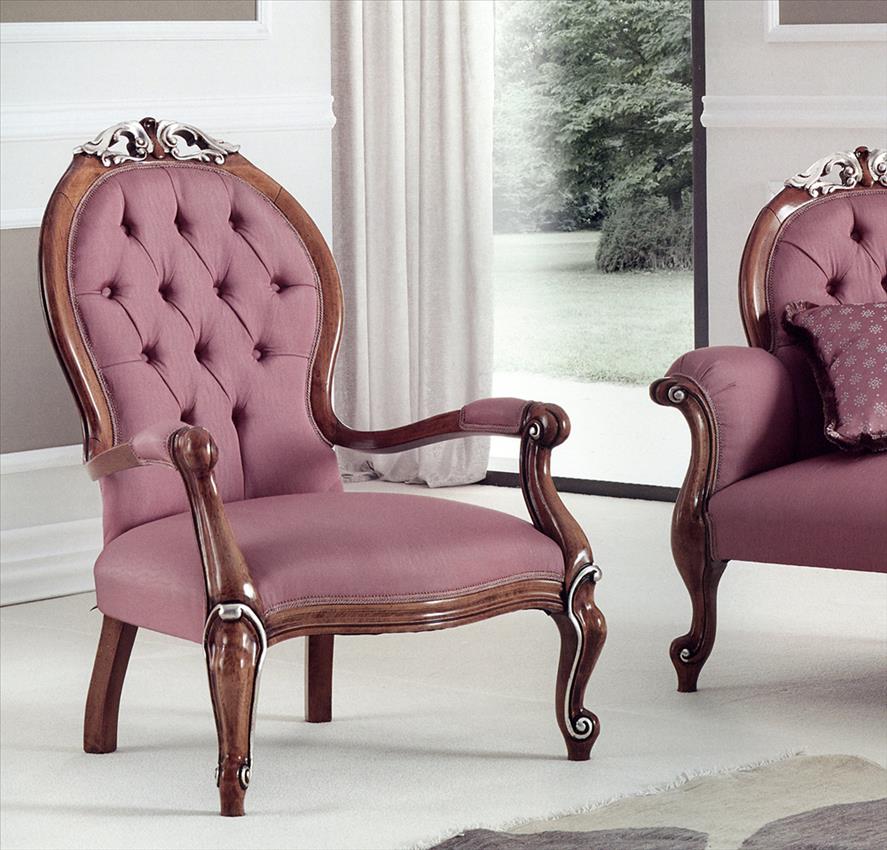Кресло POLLIA SEVEN SEDIE 0910P BAROCCO