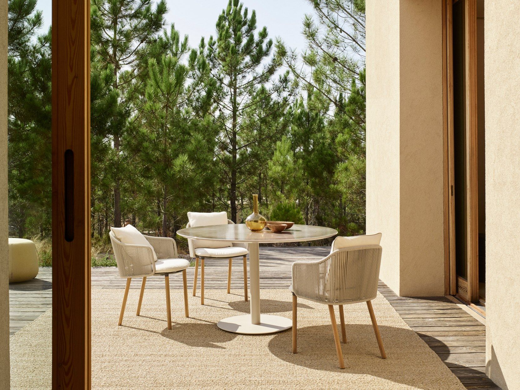 Садовый стул с тканевым подлокотником TRIBÙ Senja ARCH-00090353 - Вид №2