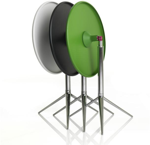 ALMA DESIGN Складной круглый алюминиевый стол Ciak sun-id-1480008 - Вид №1