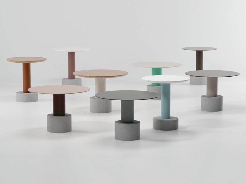 Kettal Круглый журнальный столик Roll #23772-00c - Вид №3