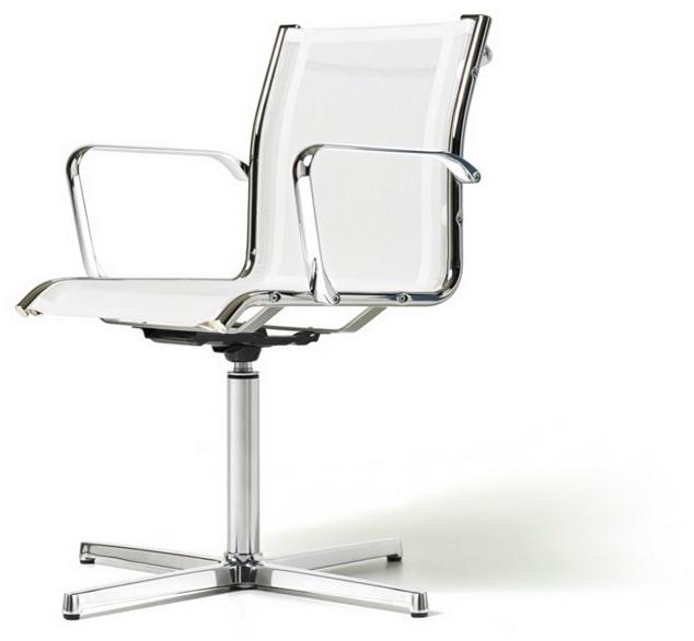 Diemme Сетчатое офисное кресло с 4-мя спицами и подлокотниками Auckland sun-id-1489081 - Вид №1