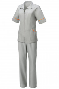 5036834 Костюм "Грация" светло-серый  Одежда для салонов красоты  размер 58