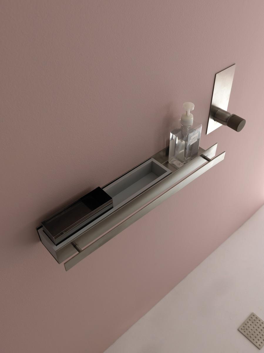 FIMEAS120 - FIMEVE120 Полка рейлинг с держателем полотенца GSG CERAMIC Accessori - Вид №3