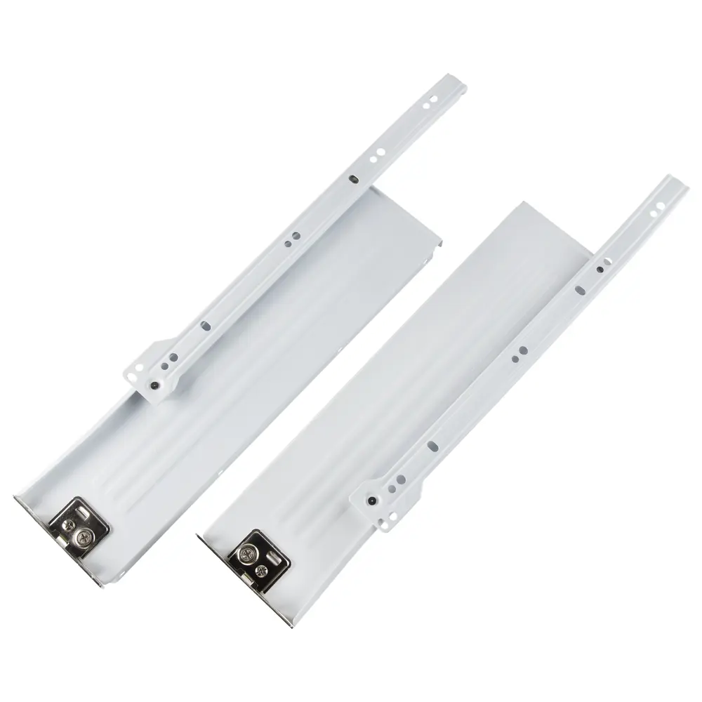 Направляющая роликовая MB08601 86x350 мм, металл, цвет белый BOYARD STLM-2135109