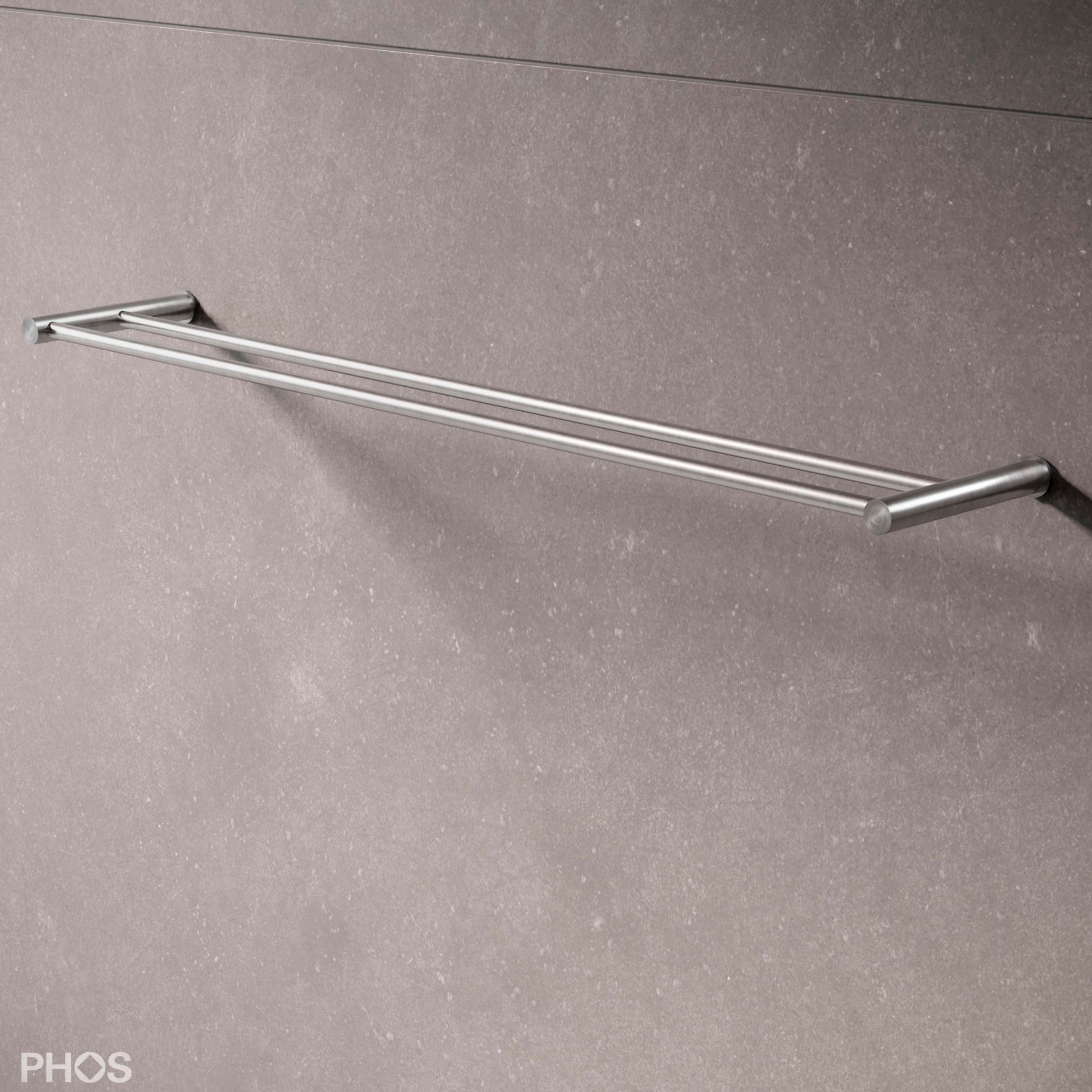 HS20-140ED700 Двойной полотенцесушитель из серии e, ширина 70 см. PHOS  - Вид №1