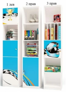 Стеллаж ABC-KING 01La-Man голубой