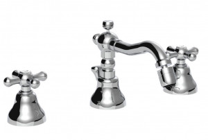 09503 / AE Смеситель для биде с тремя отверстиями и сливным клапаном 1,1 / 4 ”. Bongio Axel