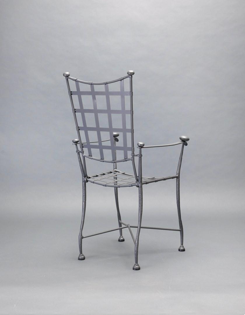 OFFICINACIANI Садовый стул из железа с подлокотниками Intreccio Gf4004ch-a  - Вид №2