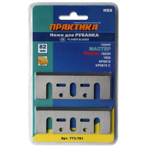 90068762 Нож для рубанка 82х29 мм, 2 шт. STLM-0100693 ПРАКТИКА
