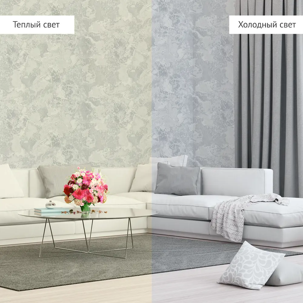 WALLDECOR Fantom: Флизелиновые обои серого оттенка для стильного интерьера 89358536 STLM-0816948 - Вид №4