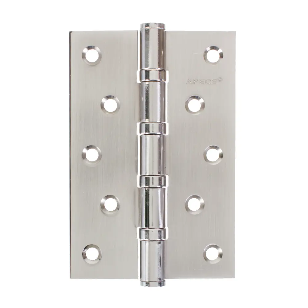 Петля универсальная Apecs 120x80x3 мм сталь цвет белый никель STLM-2031591