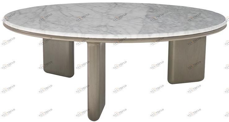 HC28 Cosmo Круглый журнальный столик из мрамора Oasis B23