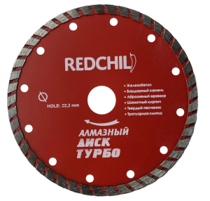 90359032 Диск алмазный по бетону RedChili 07-07-07-16 турбо, 180х22.23х1.6 мм STLM-0199980 VERTEXTOOLS
