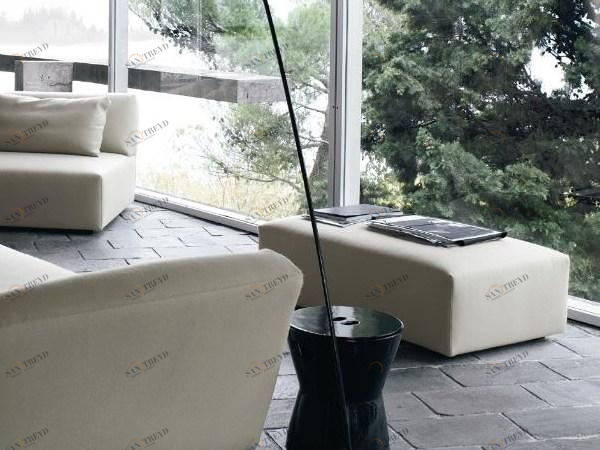 Verzelloni Съемный тканевый пуф Itaca sun-id-1389896