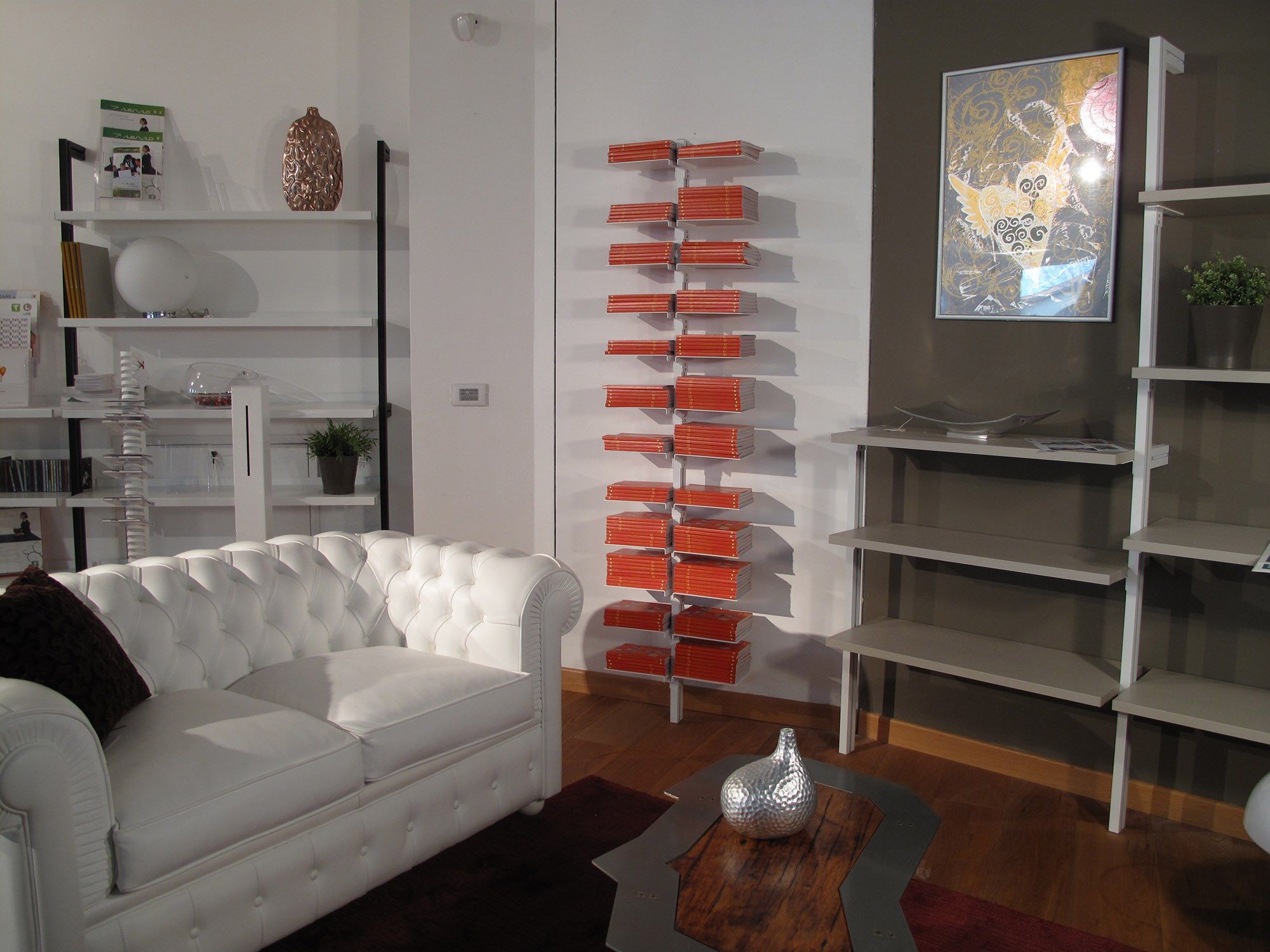 Настенный книжный шкаф STUDIO T InUno ARCH-00035456 - Вид №3