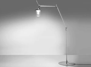 Artemide Регулируемый светодиодный торшер для улицы из алюминия Tolomeo