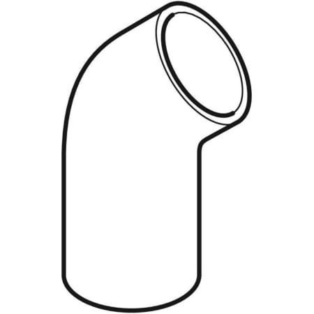 361.055.16.1 Отвод удлиненный Geberit PE Geberit  - Вид №4