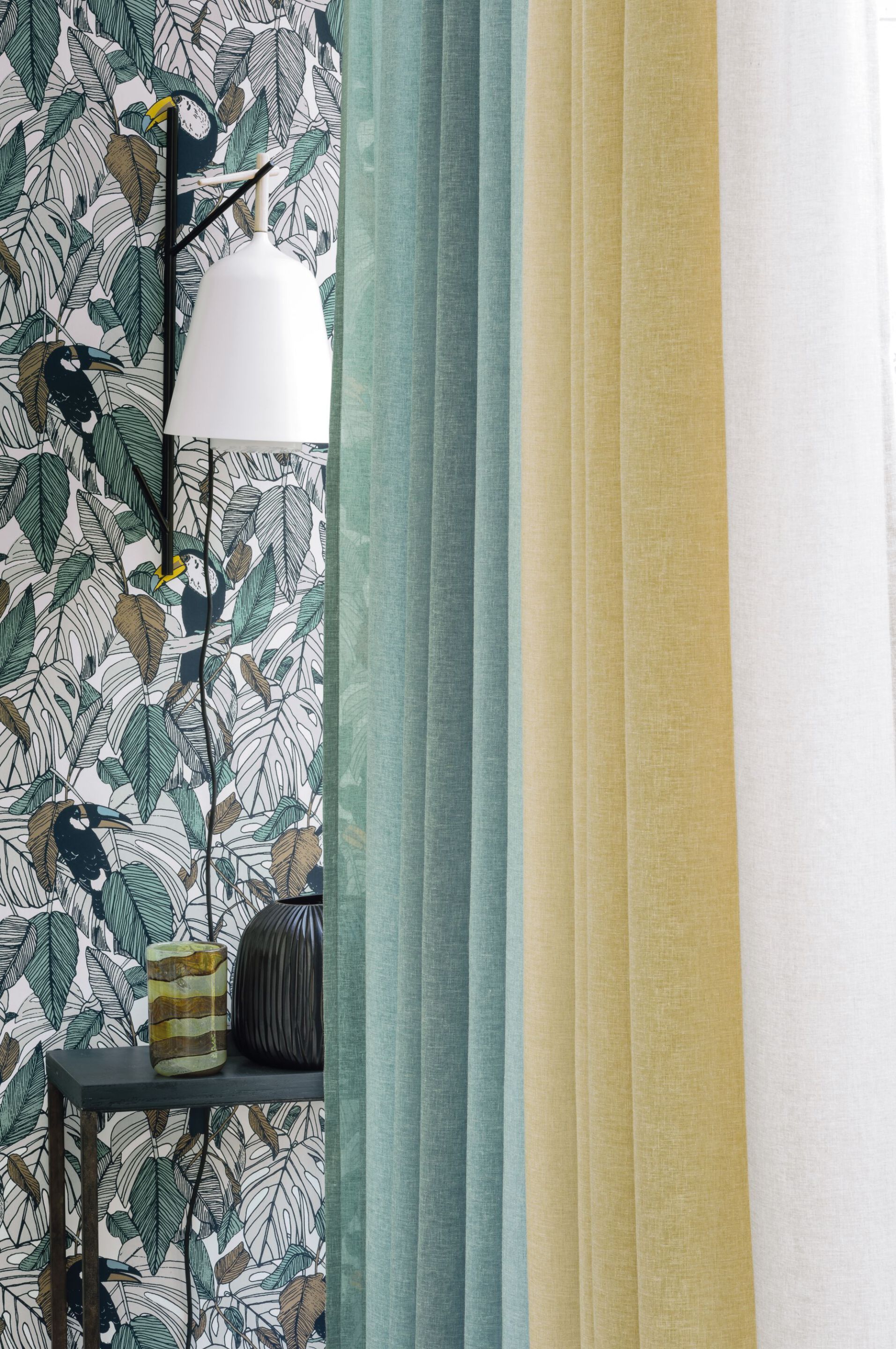 Моющаяся вуаль ткань для штор Casamance Kanso ARCH-00036990 - Вид №1