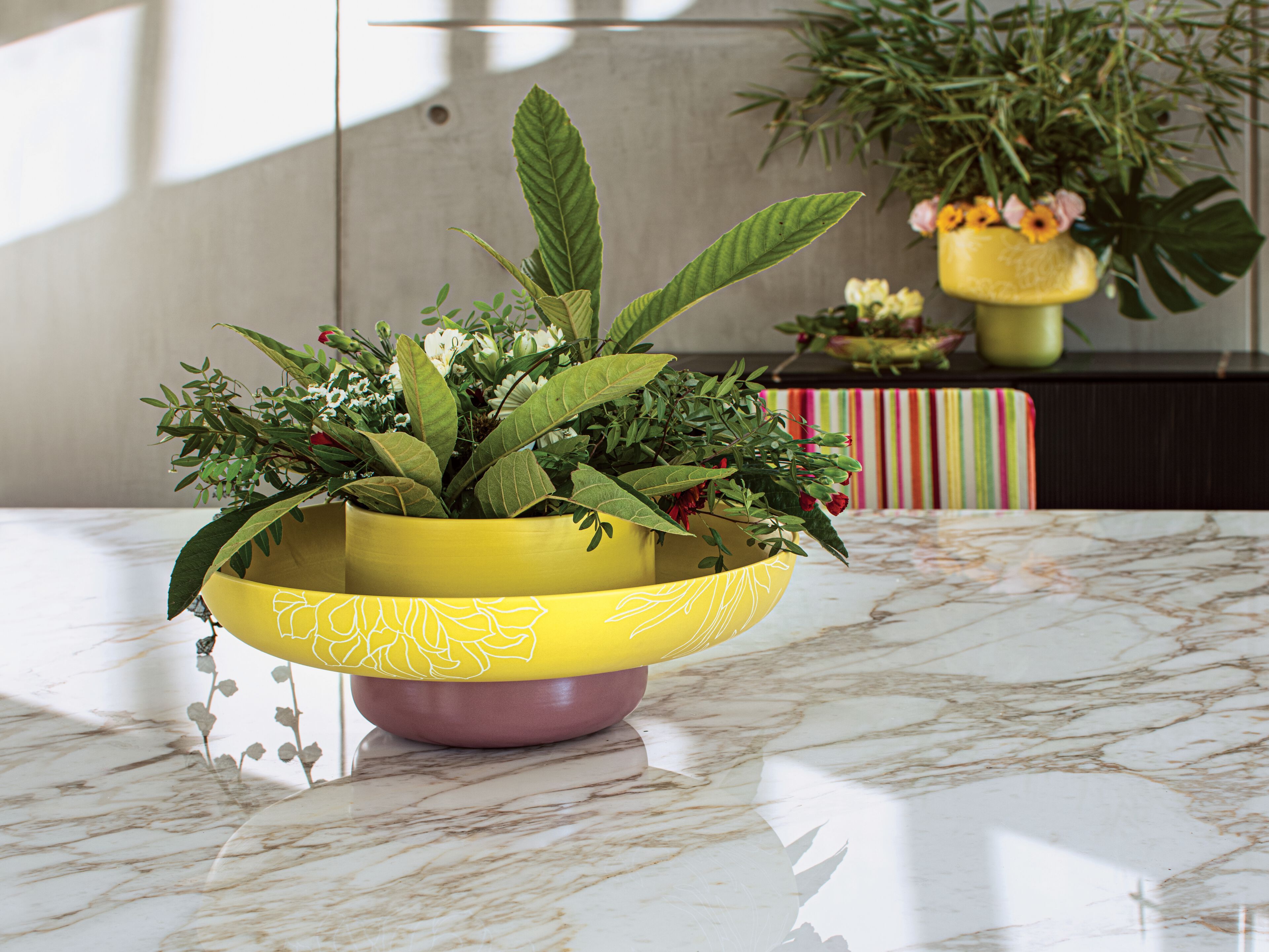 Керамическая круглая ваза K-3 Hana Pop ARCH-00045712 - Вид №1