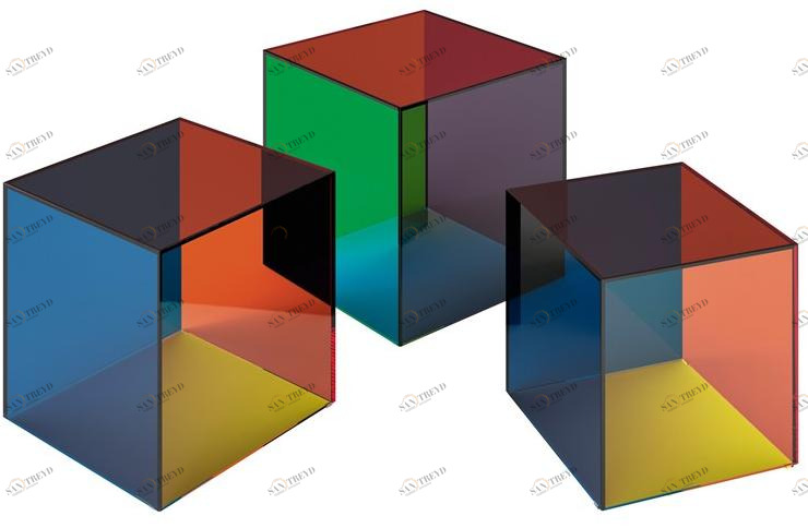 Cappellini Журнальный столик из цветного стекла sun-id-1494100