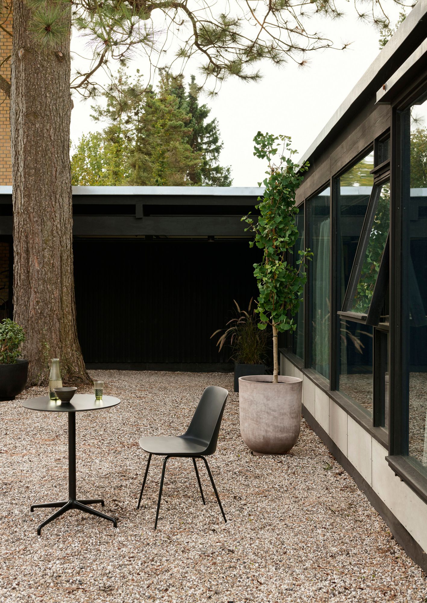 Круглый стол для сада из ламината со спицами &Tradition Rely ARCH-00085138 - Вид №3