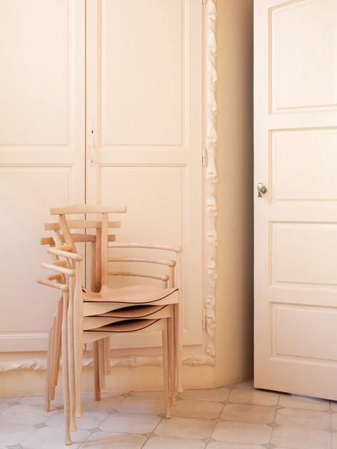 BD Barcelona Design Штабелируемый деревянный стул с подлокотниками Gaulino sun-id-1400098 - Вид №11