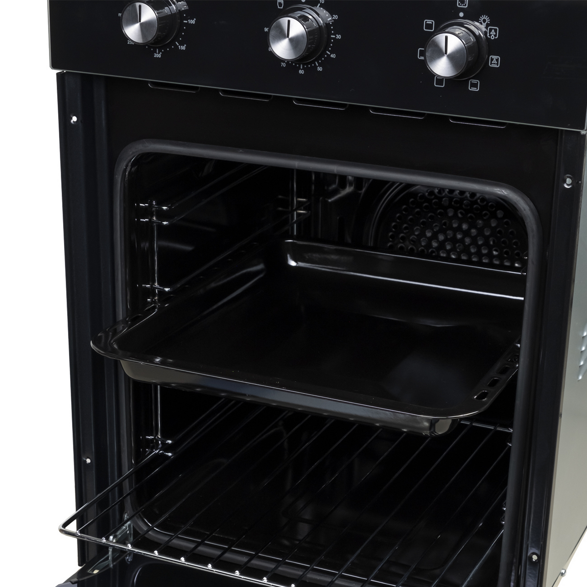 9136715 Электрический духовой шкаф Oasis D-45MMB черный STDN-0007781 - Вид №2