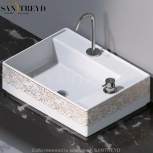 L640462G Накладная раковина на столешницу  прямоугольная A. e T. Italia Fly