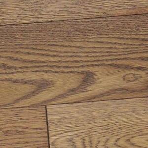 Массивная доска Baricella Rovereto Дуб Рустик с брашью (Текстурированная) 500-1400х120 мм.