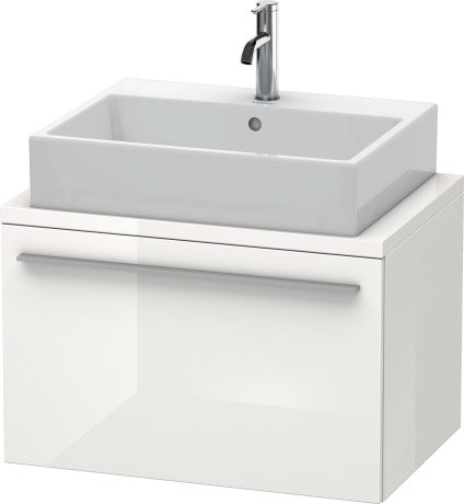 XL540100707 X-Large Тумбочка для компактной консоли Бетонно-серый матовый декор Duravit - Вид №2
