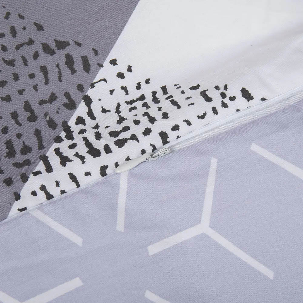 Комплект постельного белья Amore Mio Арнуво полутораспальный сатин белый STLM-2210753 - Вид №1