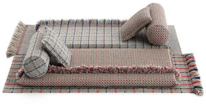 GAN Однотонный прямоугольный коврик из полипропилена для улицы Garden layers sun-id-1433150 - Вид №4