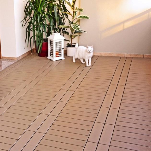 Onek Плавающий наружный пол с эффектом дерева sun-id-1455276 - Вид №4