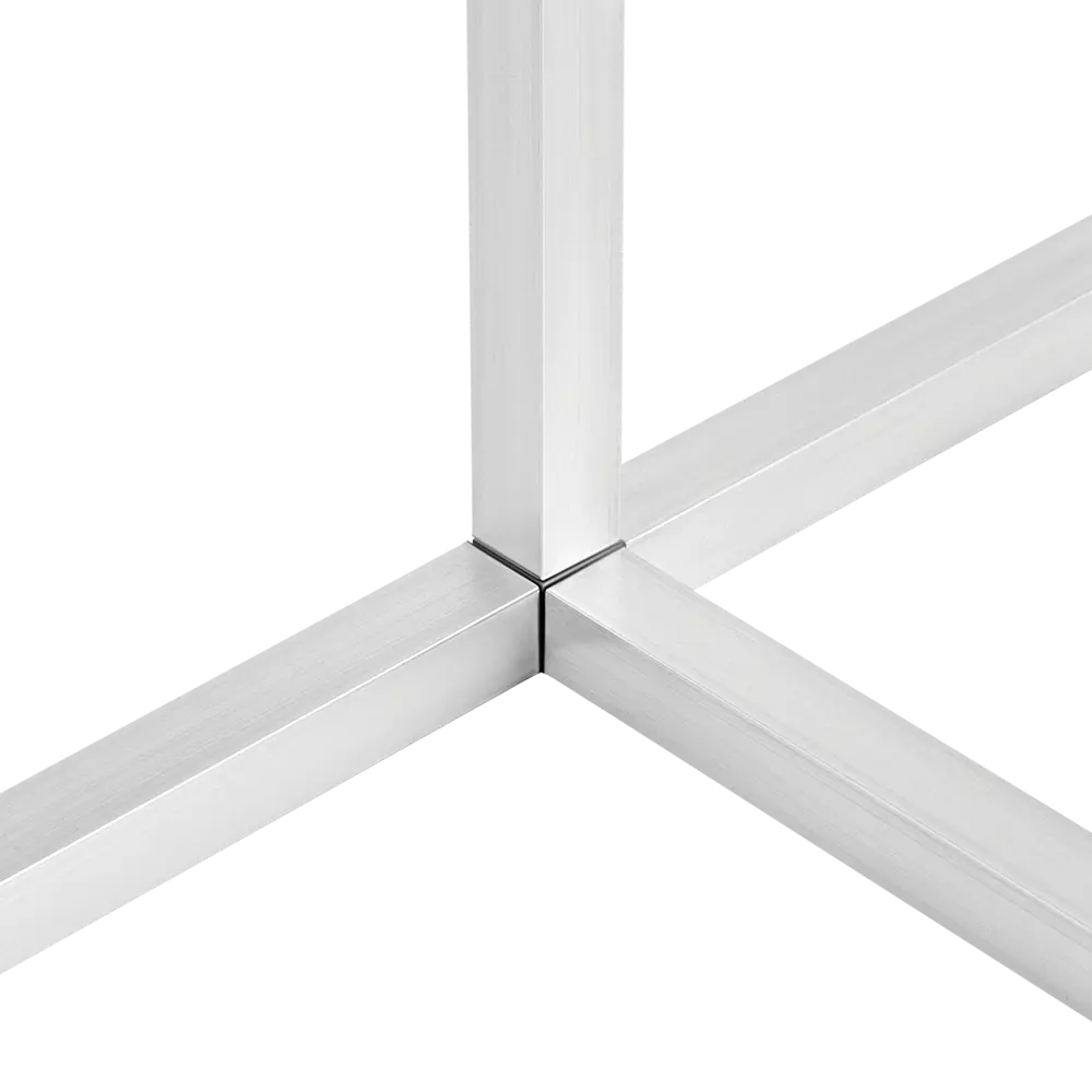 Соединитель пластиковый для трубы 30x30 мм смежный 4-палый пластик цвет серый Santreyd STLM-2043755 - Вид №3