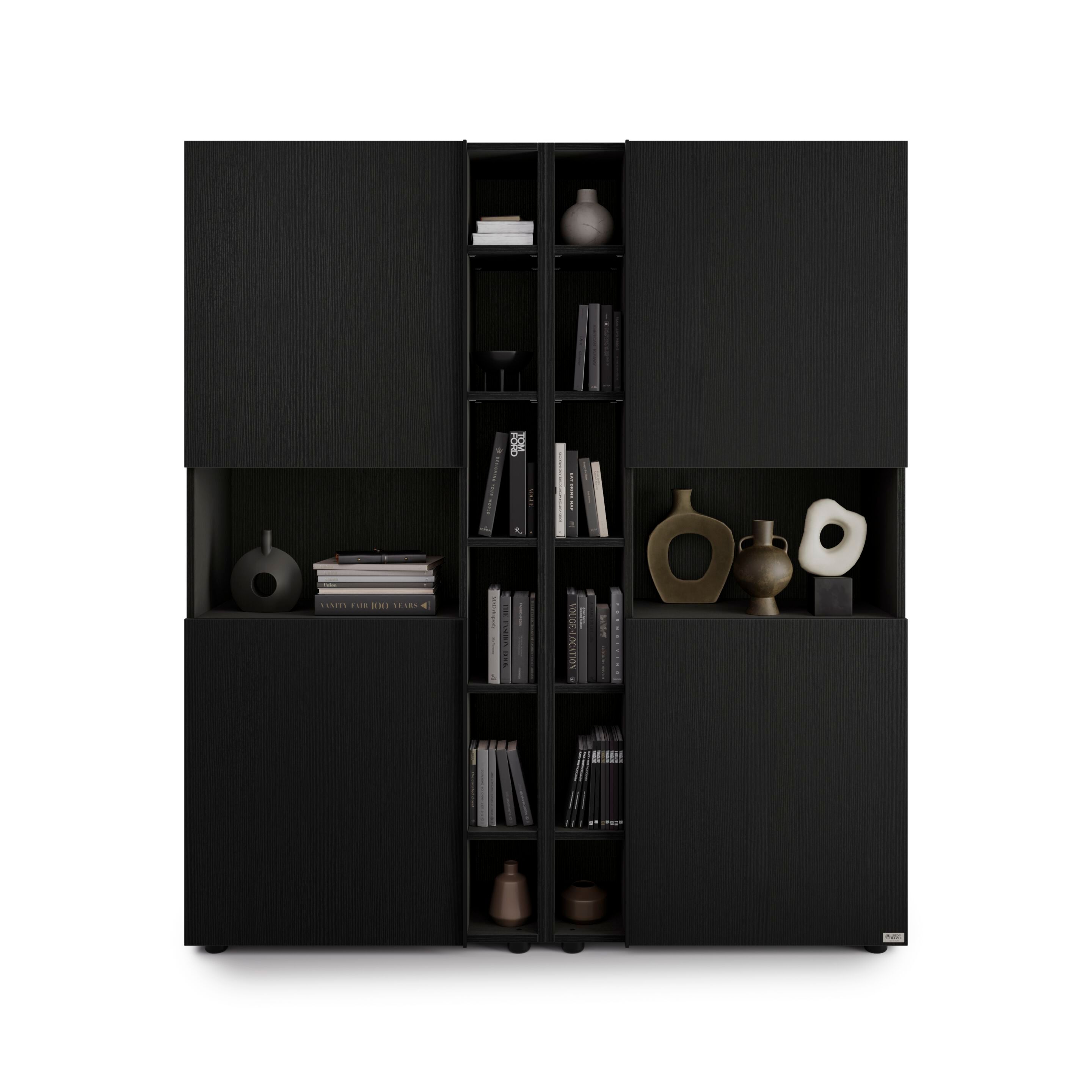 Настенный книжный шкаф из меламинированного материала Mobili Fiver ROMINA ARCH-00138664 - Вид №35