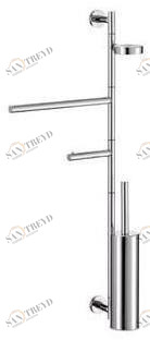 INDA® Ершик для унитаза настенный Touch A4682a