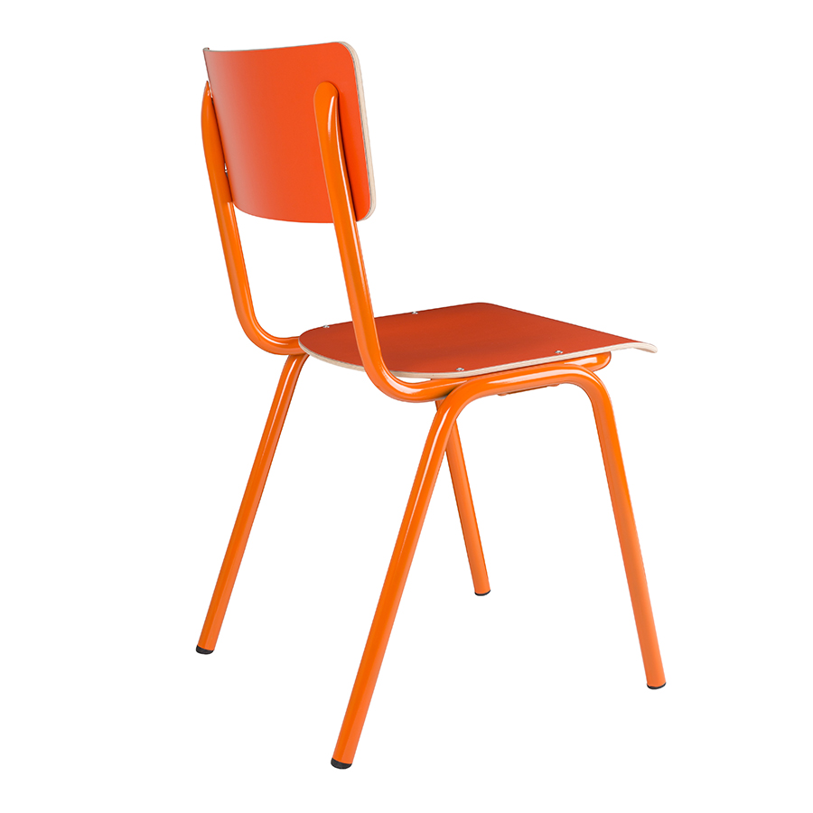 Стул Back to School оранжевый Zuiver 1008204 - Вид №5