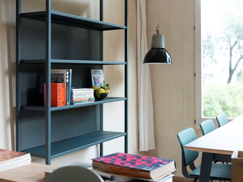 ONDARRETA Модульный двухсторонний книжный шкаф из металла Dry sun-id-1471629 - Вид №4