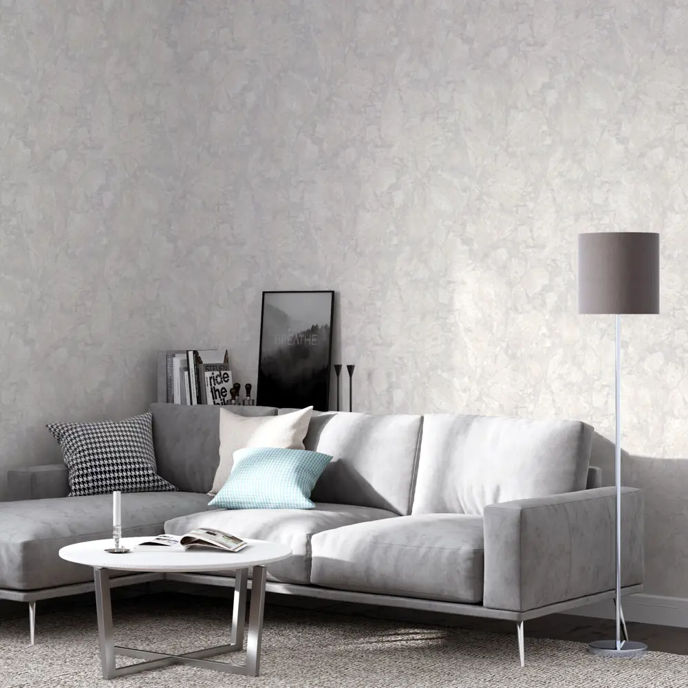 Обои флизелиновые Palitra Life Berg светло-бежевые 0.53 м PL51036-11 STLM-2184216 - Вид №3