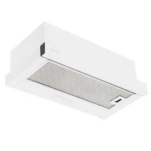 9106750 Вытяжка телескопическая Hotpoint HPTF 63R WHG белый/белый