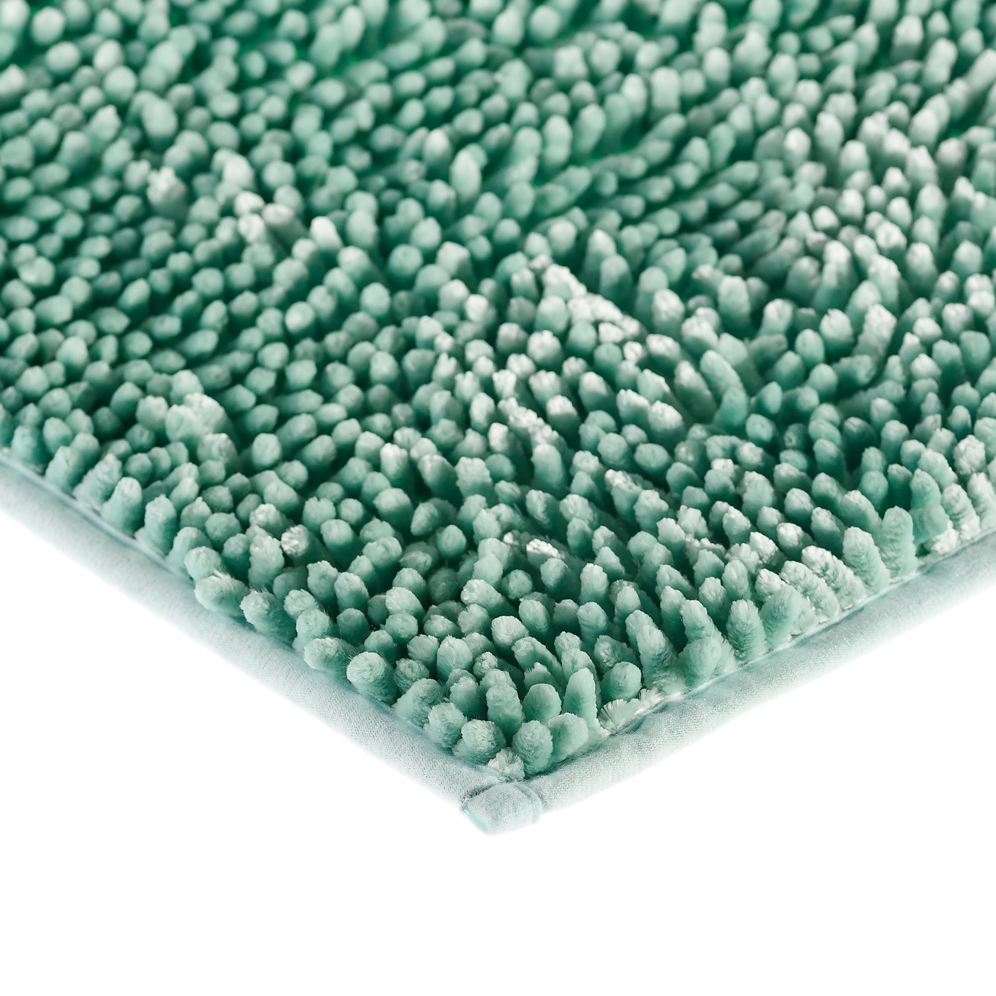 88109923 Коврик для ванной комнаты 40x60 см цвет зеленый Lama Santreyd - Вид №1