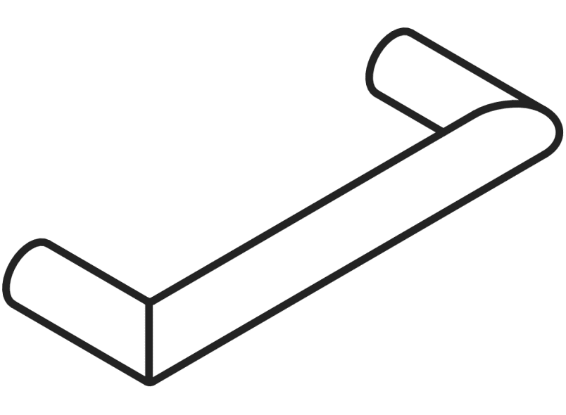 562.13.96 Мебельная ручка ø 13 мм HEWI USA Produkte  - Вид №17