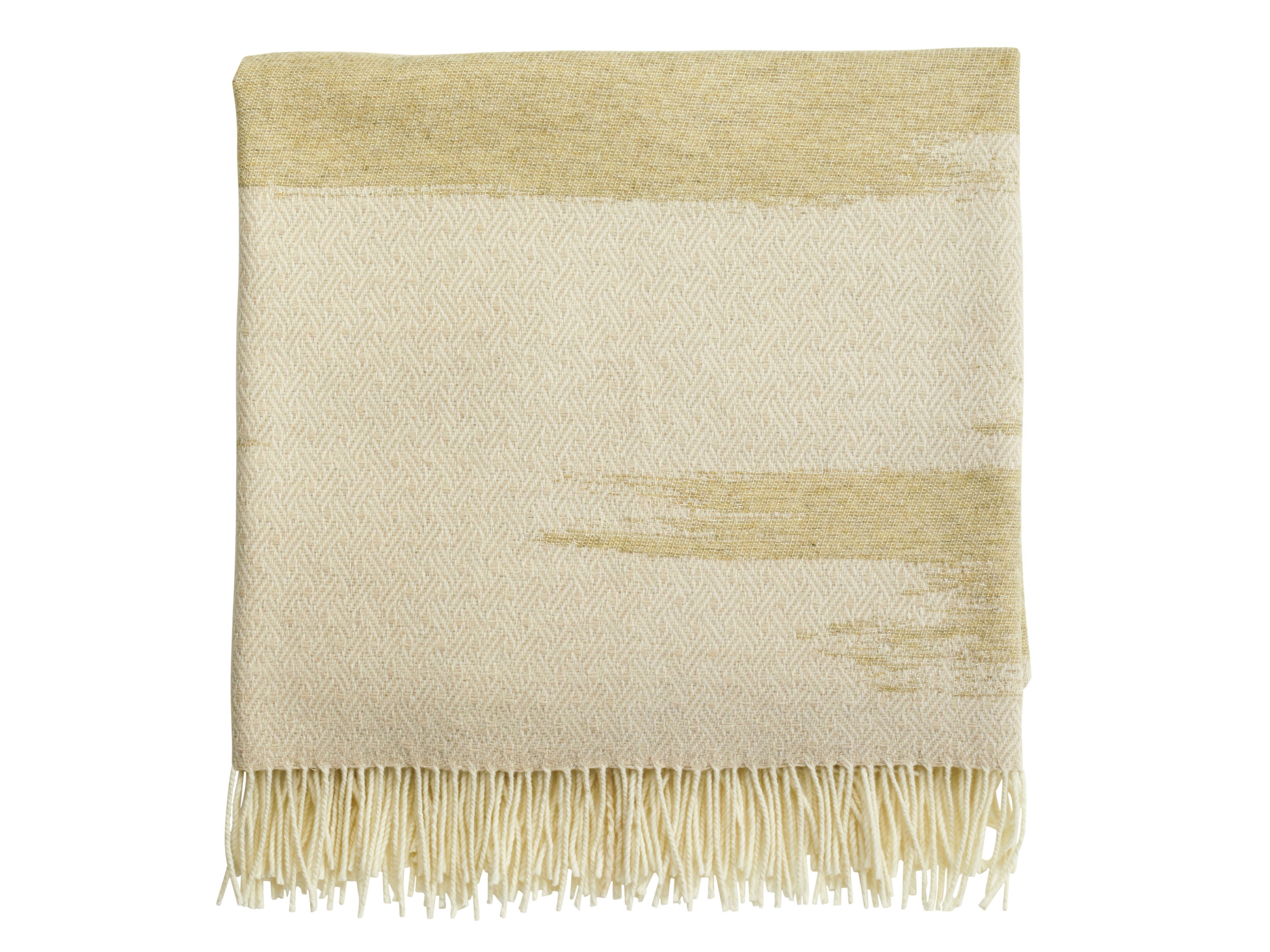 Шерстяной жаккардовый плед K-3 Sakura ARCH-00036265 - Вид №2