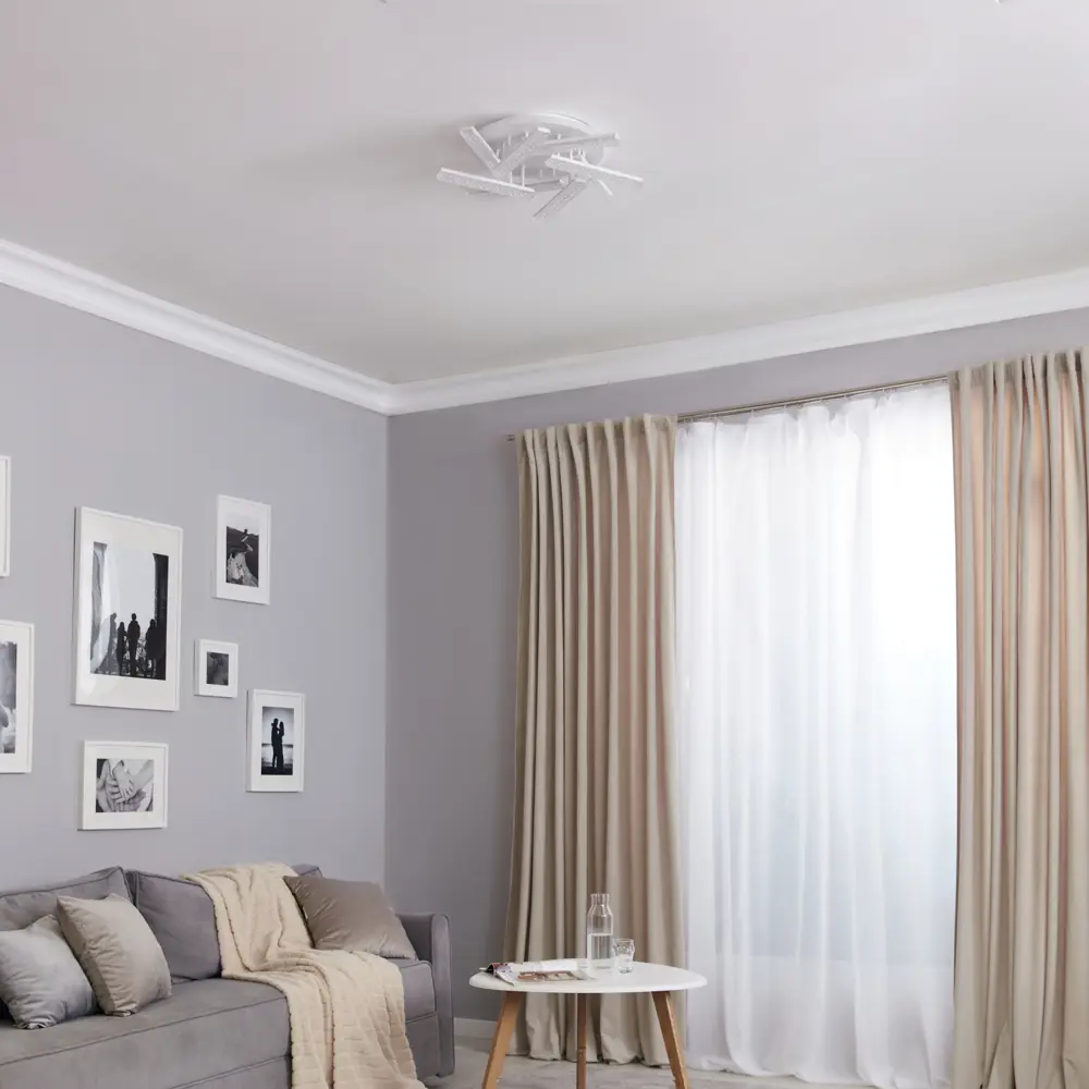Люстра потолочная De City Оскар 8x10 Вт+22 Вт RGB LED 220 В с пультом управления 88038422 STLM-2001293  - Вид №13