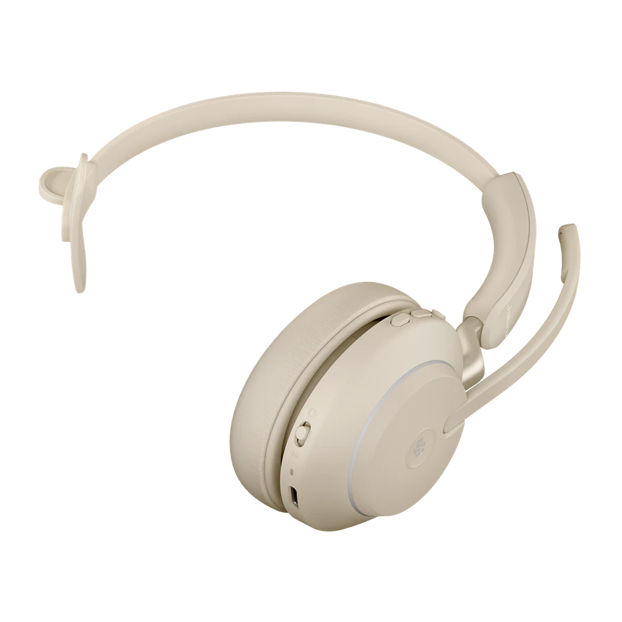 26599-899-998 evolve2 65, link380a ms mono beige Jabra Santreyd  - Вид №3