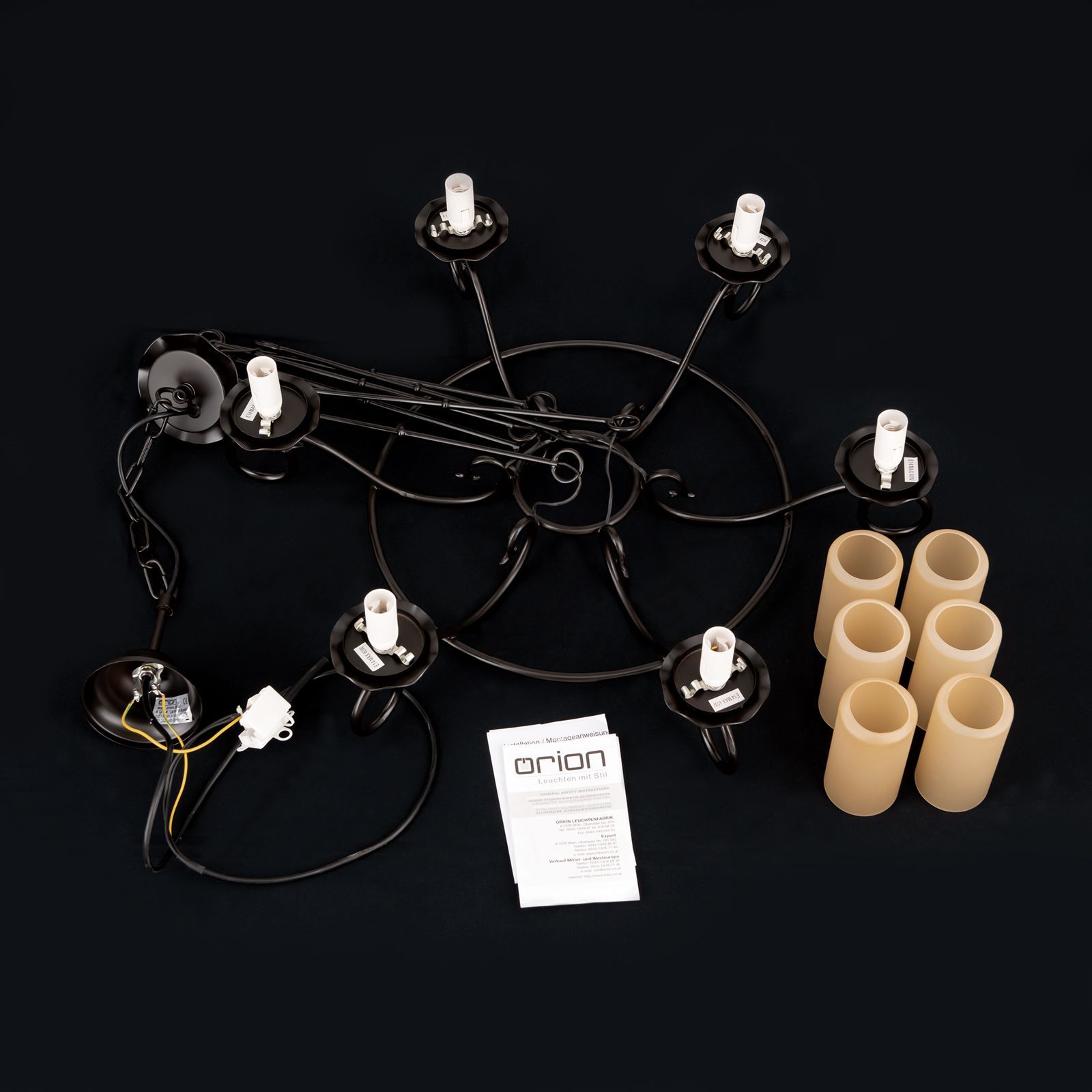 Металлическая люстра Orion Rusticka ARCH-00143965 - Вид №5