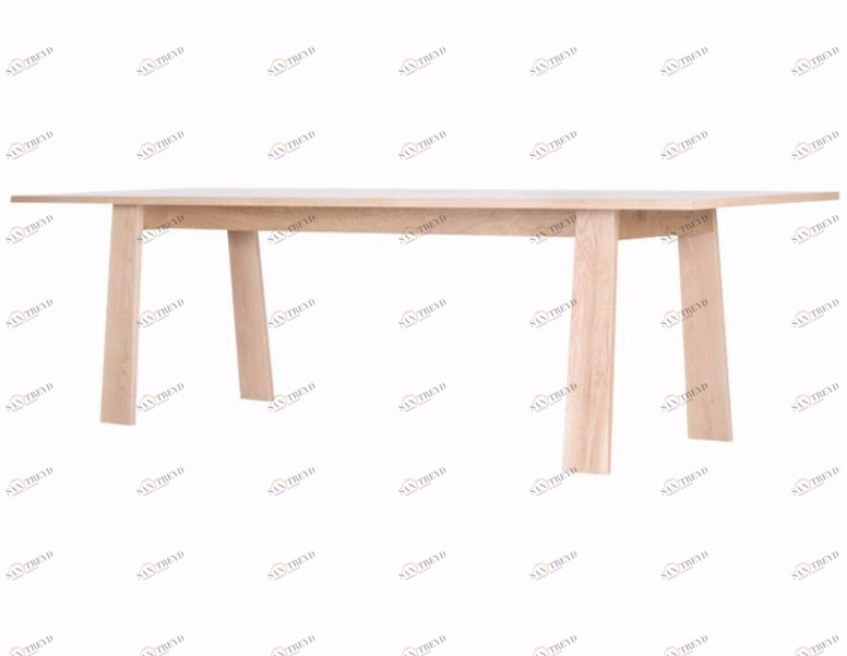 ASPLUND Прямоугольный обеденный стол из дуба sun-id-1399944