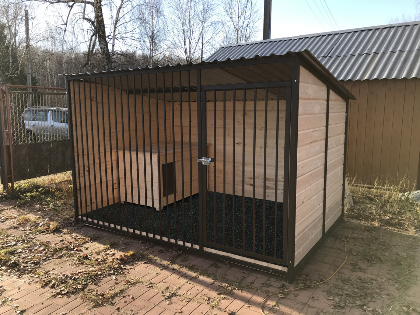 20.12.4.ABD.Bg Лежанка для животных в вольере Alegria big dog  - Вид №2