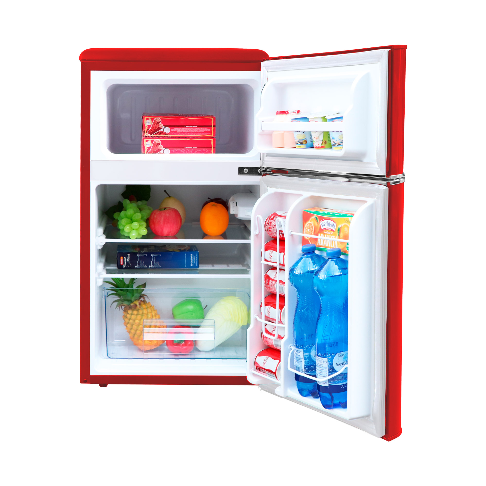 9115141 Холодильник компактный   Tesler RT-97 красный STDN-0143859 - Вид №1