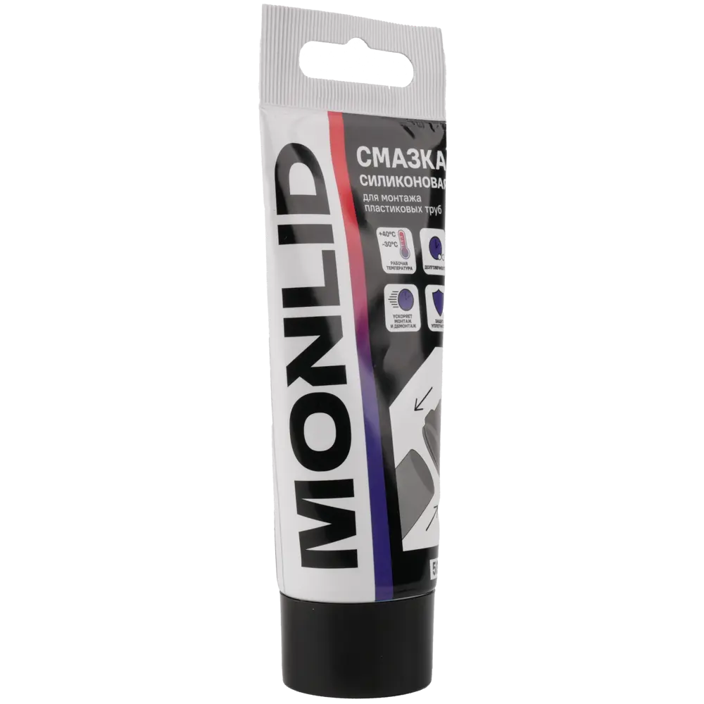 Смазка силиконовая MONLID для канализационных труб 50 г STLM-2203623 - Вид №1
